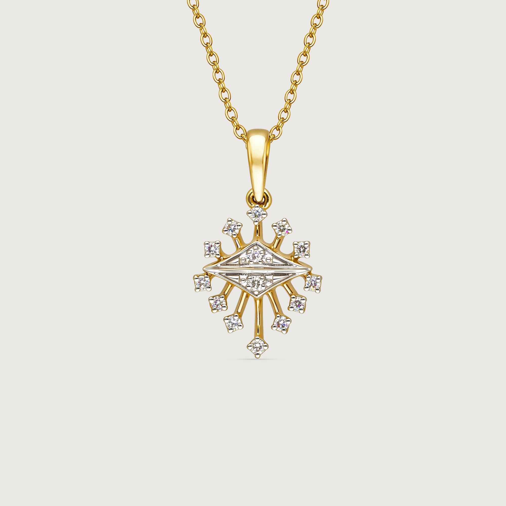 Radiant Harmony Diamond Pendant,,hi-res thumbnail 3