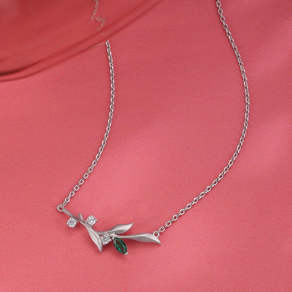 Nature Muse Silver Necklace