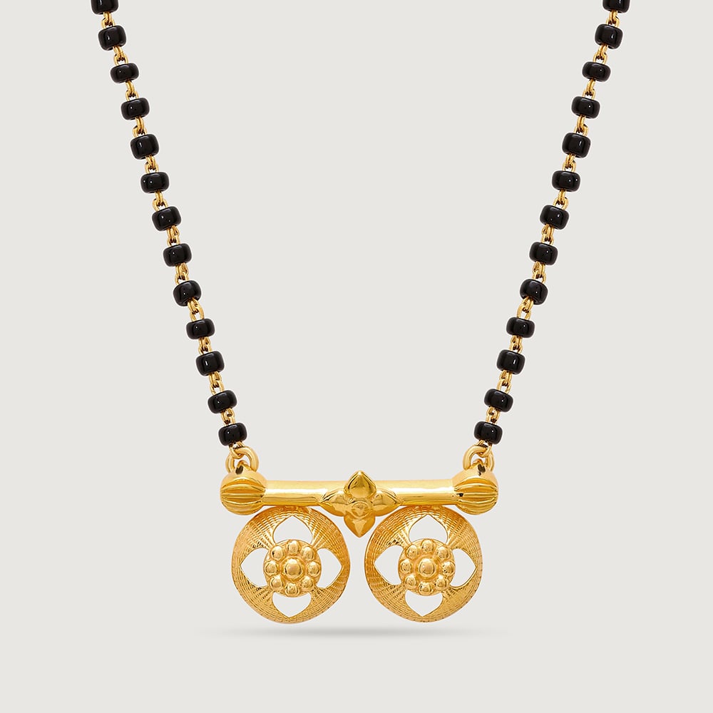 Eternal Heritage 22 Kt Gold Vati Mangalsutra,,hi-res thumbnail 3