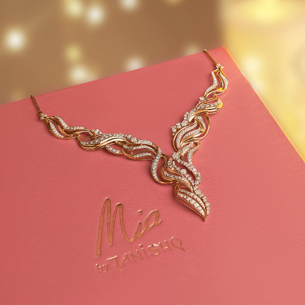 Sacred Lights Diamond Necklace