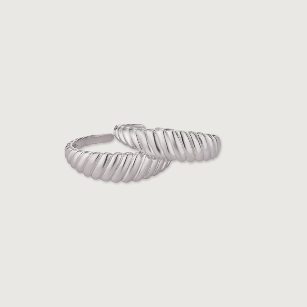 Groove Chic Silver Toe Rings,,hi-res thumbnail 4