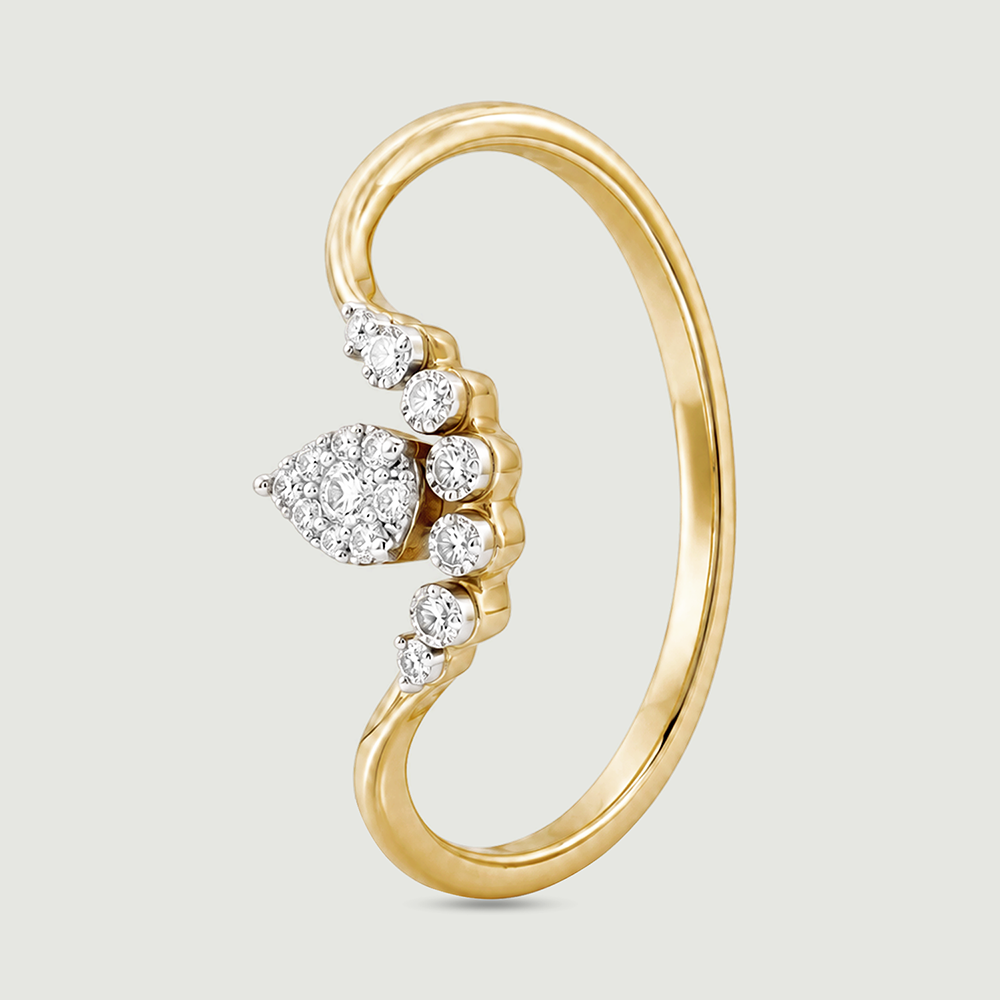 Radiant Flame Diamond Ring,,hi-res thumbnail 4
