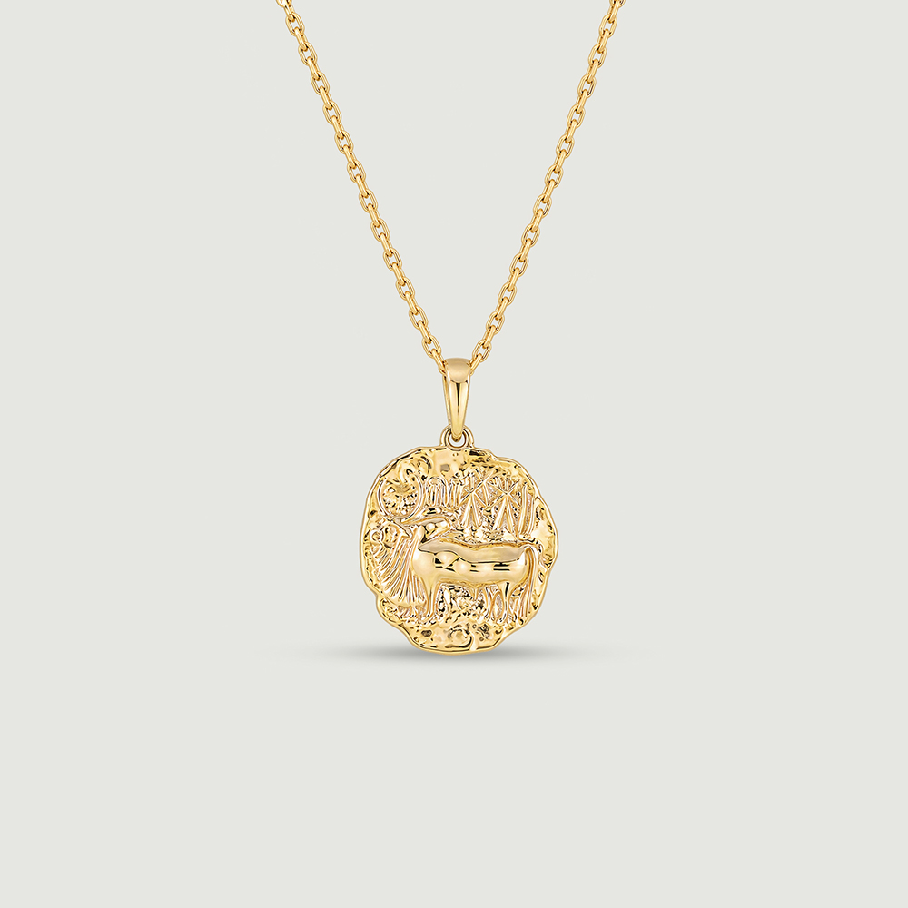 Ancient Sculptural Gold Pendant,,hi-res thumbnail 3