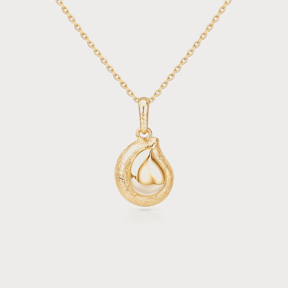 Golden Halo Drop Pendant,,hi-res thumbnail 3