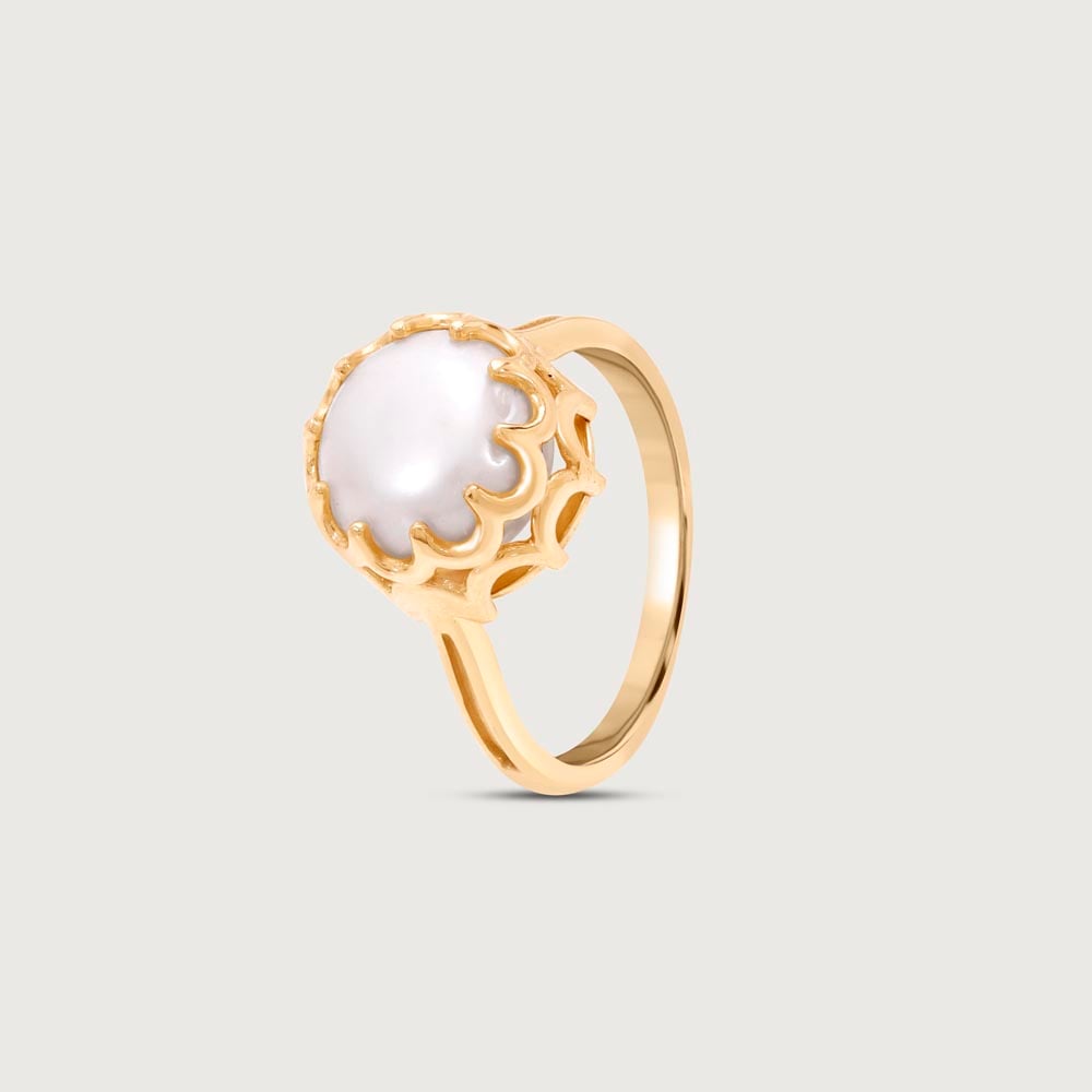 Arch Glow Pearl Ring,,hi-res thumbnail 4