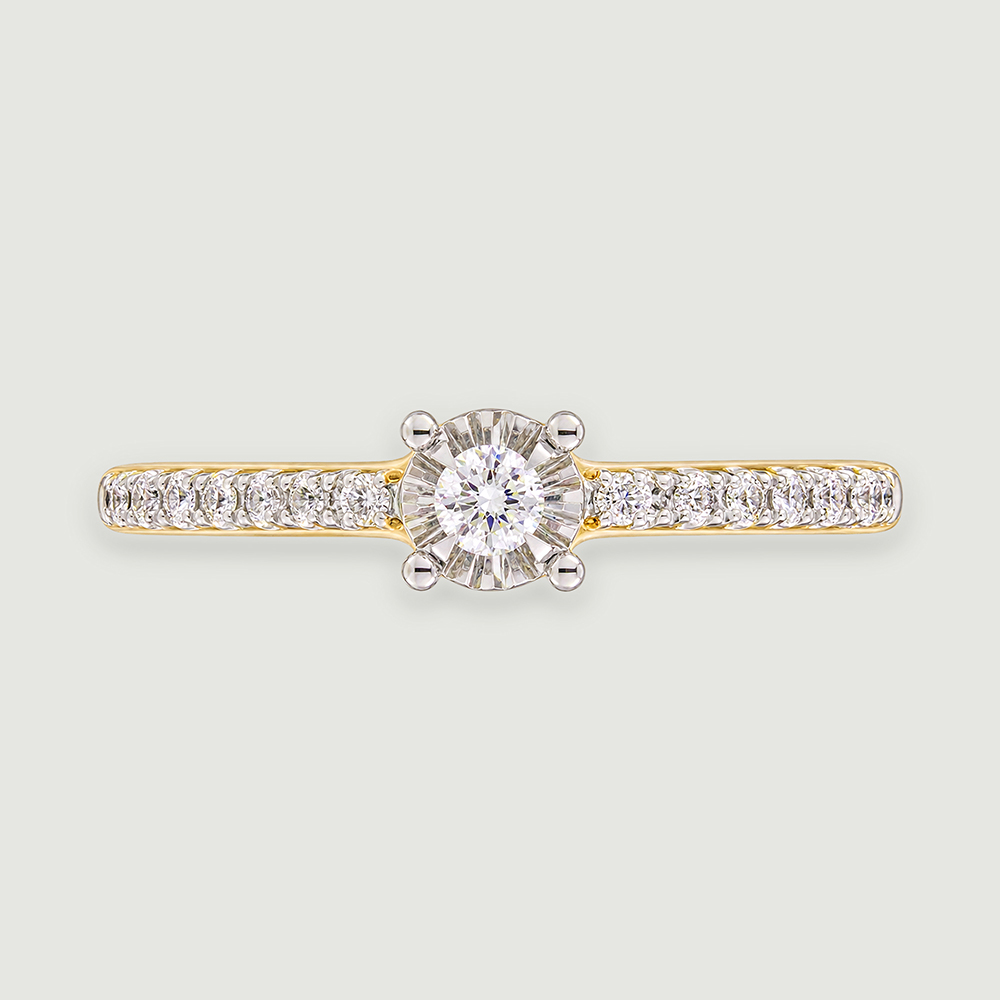 Sleek Geometric Diamond Ring,,hi-res thumbnail 3