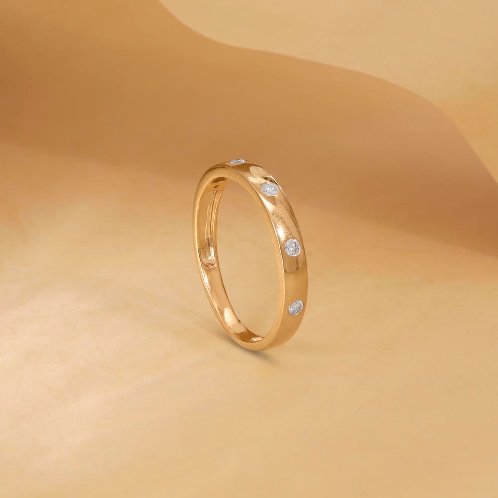 Subtle Orbit Diamond Ring