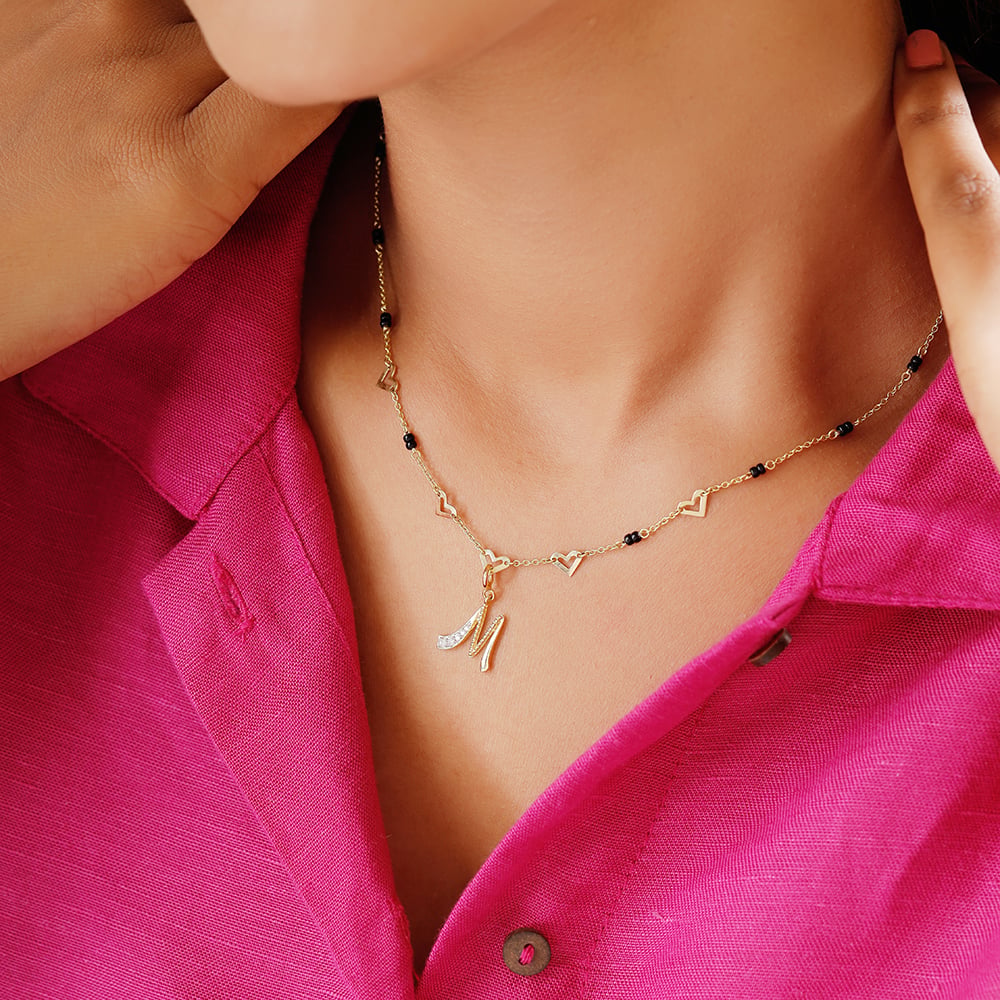 Mia Sutra DIY with Alphabet Charms- M,,hi-res thumbnail 2