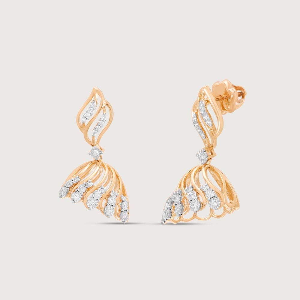 Royal Charm Diamond Jhumka,,hi-res thumbnail 4