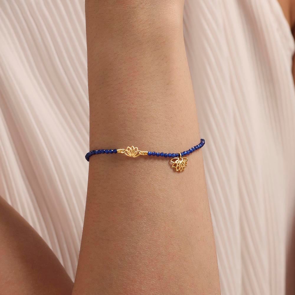 Mystic Lotus Gemstone Bracelet,,hi-res thumbnail 2