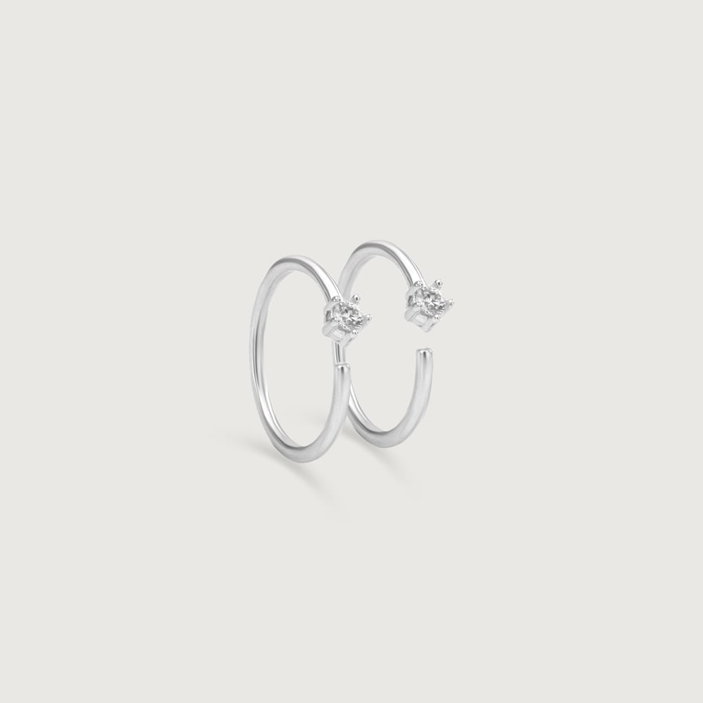 Modern Twist Silver Toe Rings,,hi-res thumbnail 3
