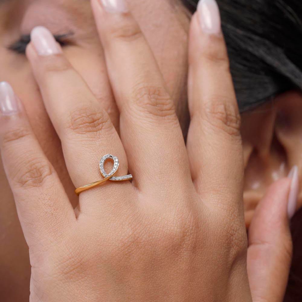 Infinity Flow Diamond Ring,,hi-res thumbnail 2