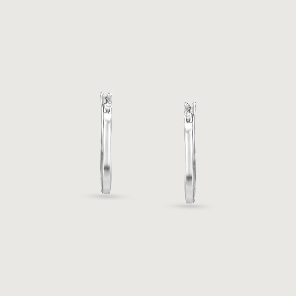 Playful Pastel Mother of Pearl Silver Hoop Earrings,,hi-res thumbnail 5