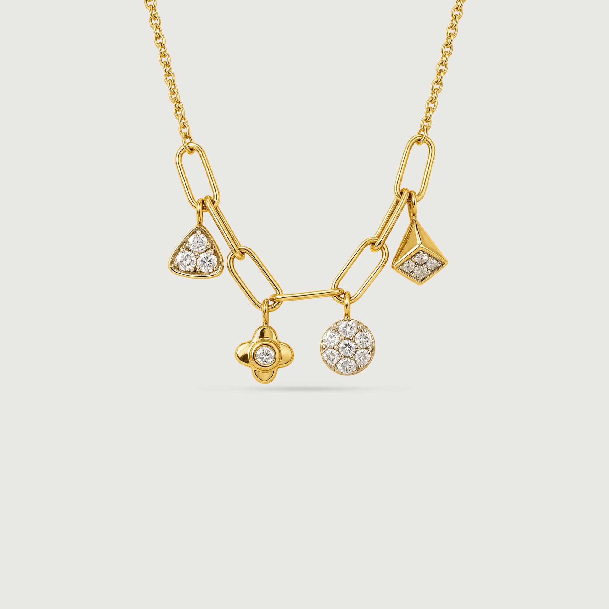Playful Balance Diamond Necklace,,hi-res thumbnail 3