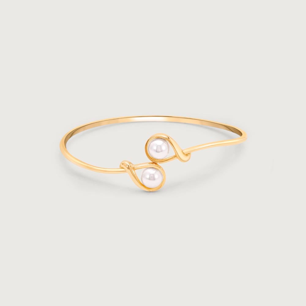 Chic Duo Pearl Bangle,,hi-res thumbnail 3
