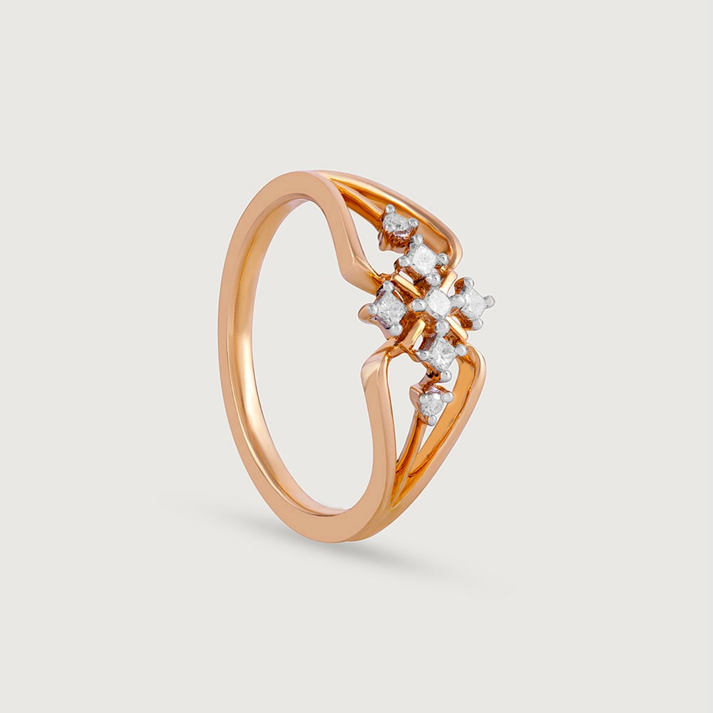 Dazzling Blend Gold & Diamond Ring,,hi-res thumbnail 4