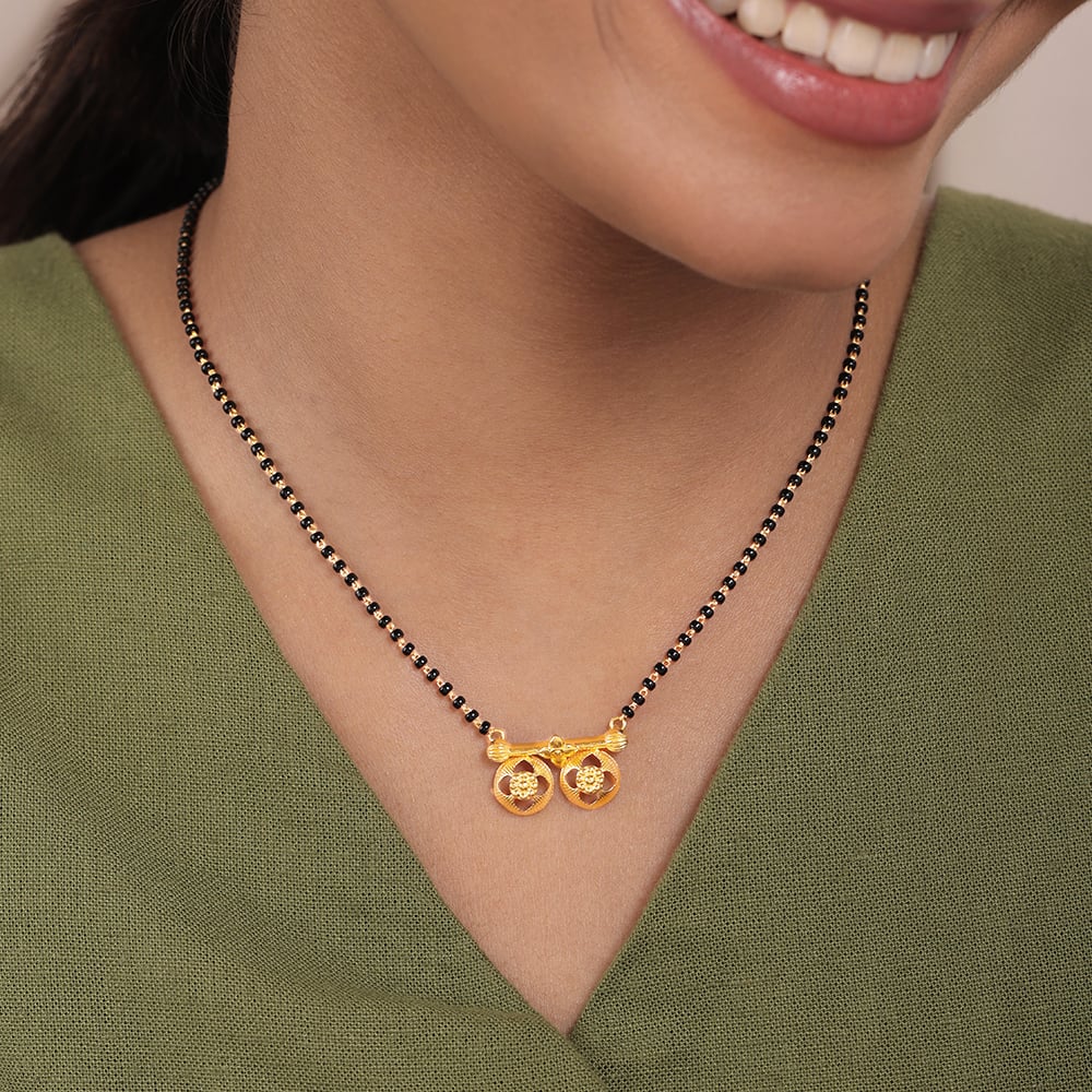 Eternal Heritage 22 Kt Gold Vati Mangalsutra,,hi-res thumbnail 2