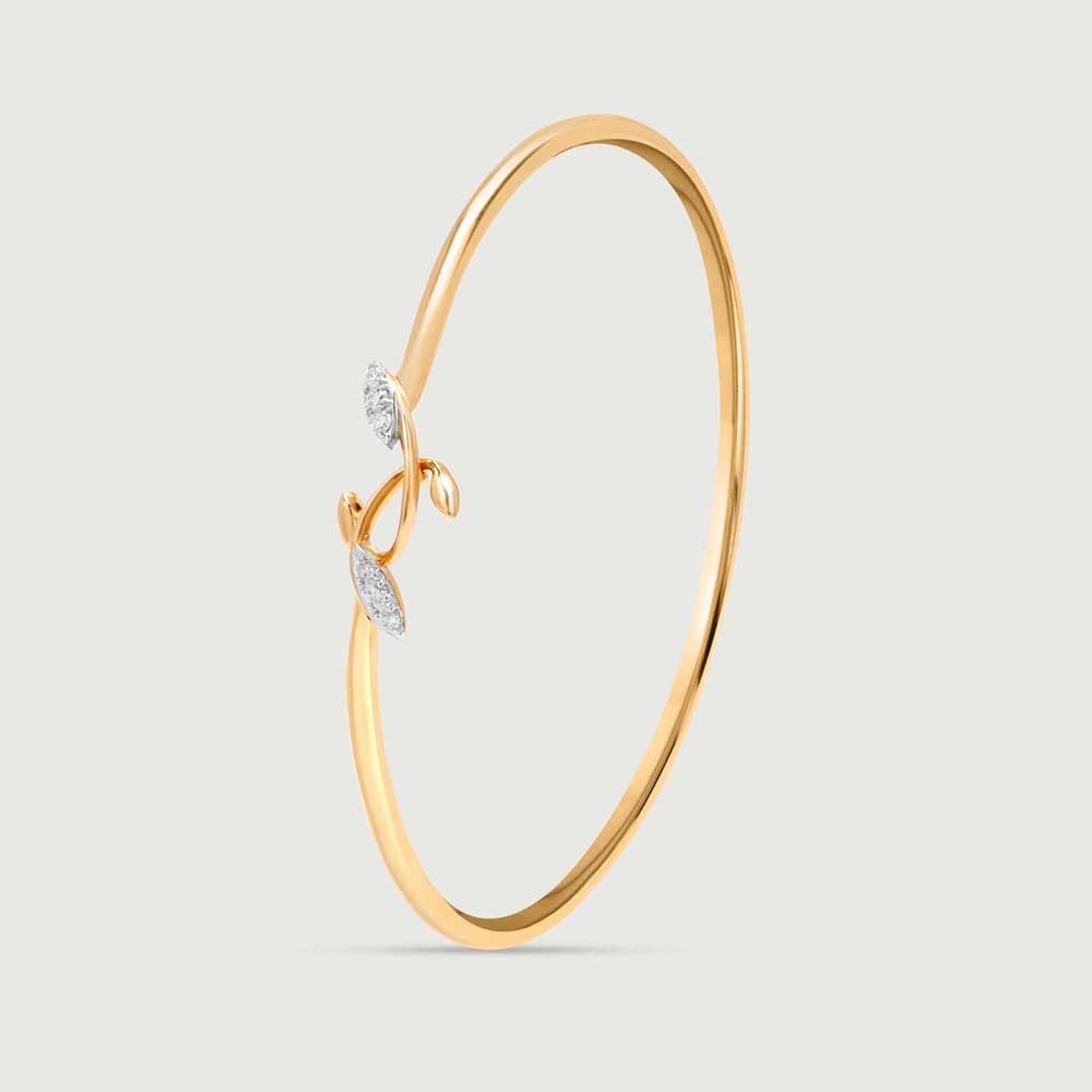 Dreamy Sprout Diamond Bangle,,hi-res thumbnail 4