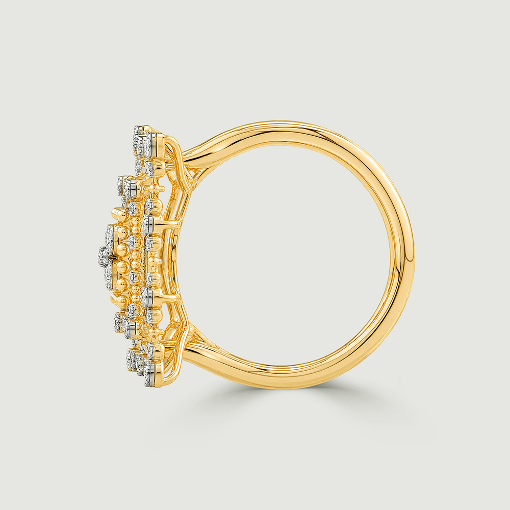 Architectural Mandala Diamond Ring,,hi-res thumbnail 5
