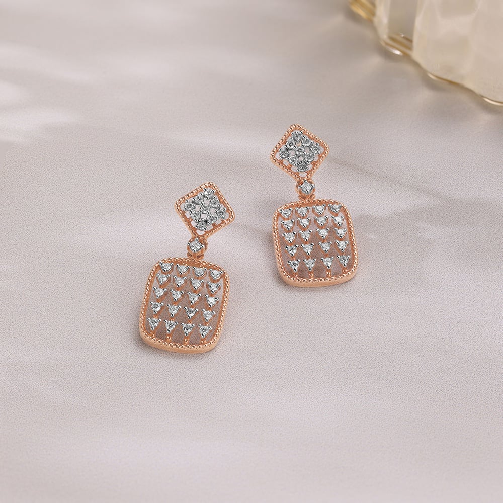 Glam Crush Diamond Earrings