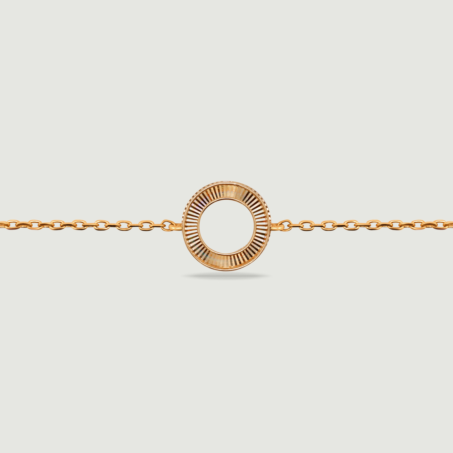 Radiant Circular Gold Bracelet,,hi-res thumbnail 5