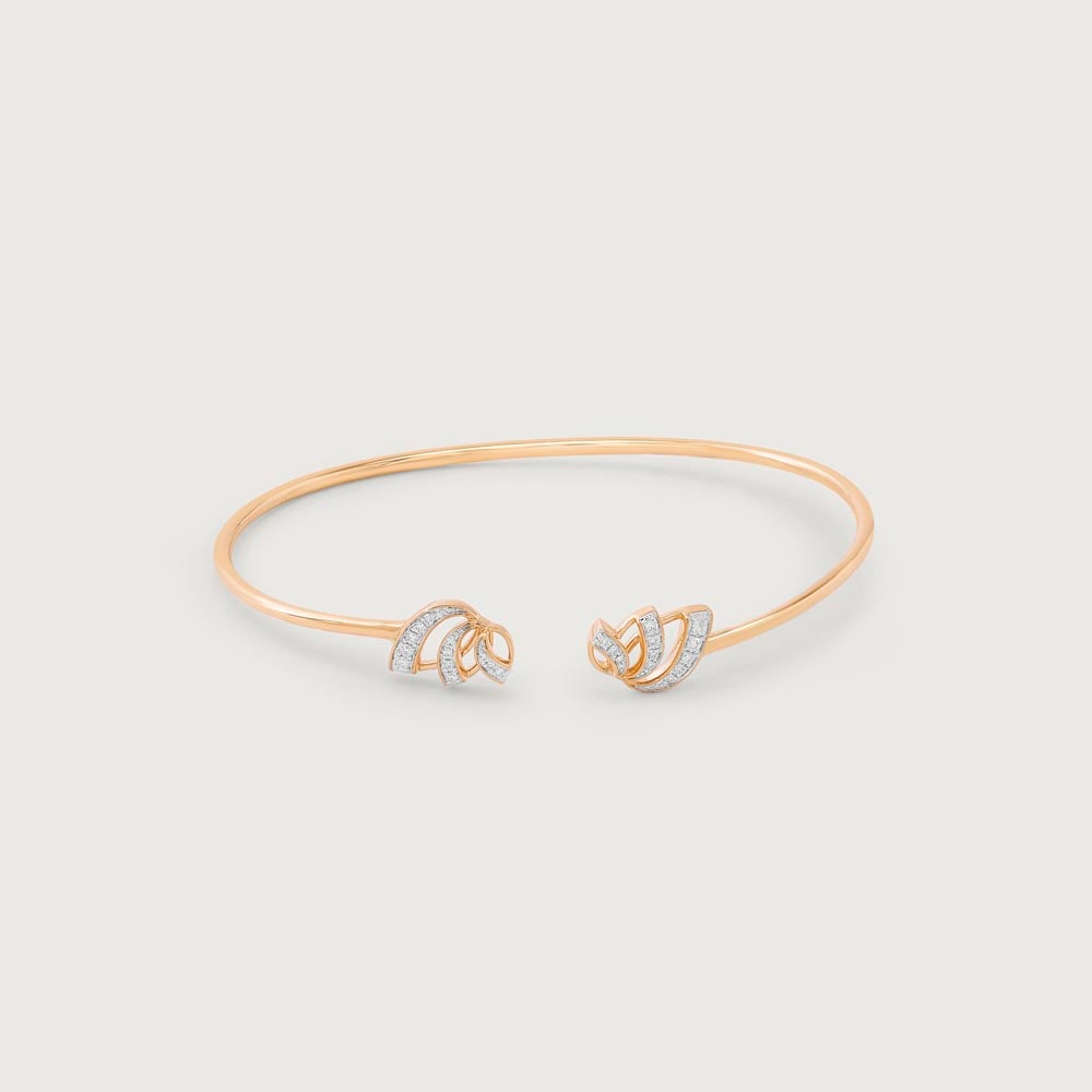 Lotus Bloom Diamond Bangle,,hi-res thumbnail 3