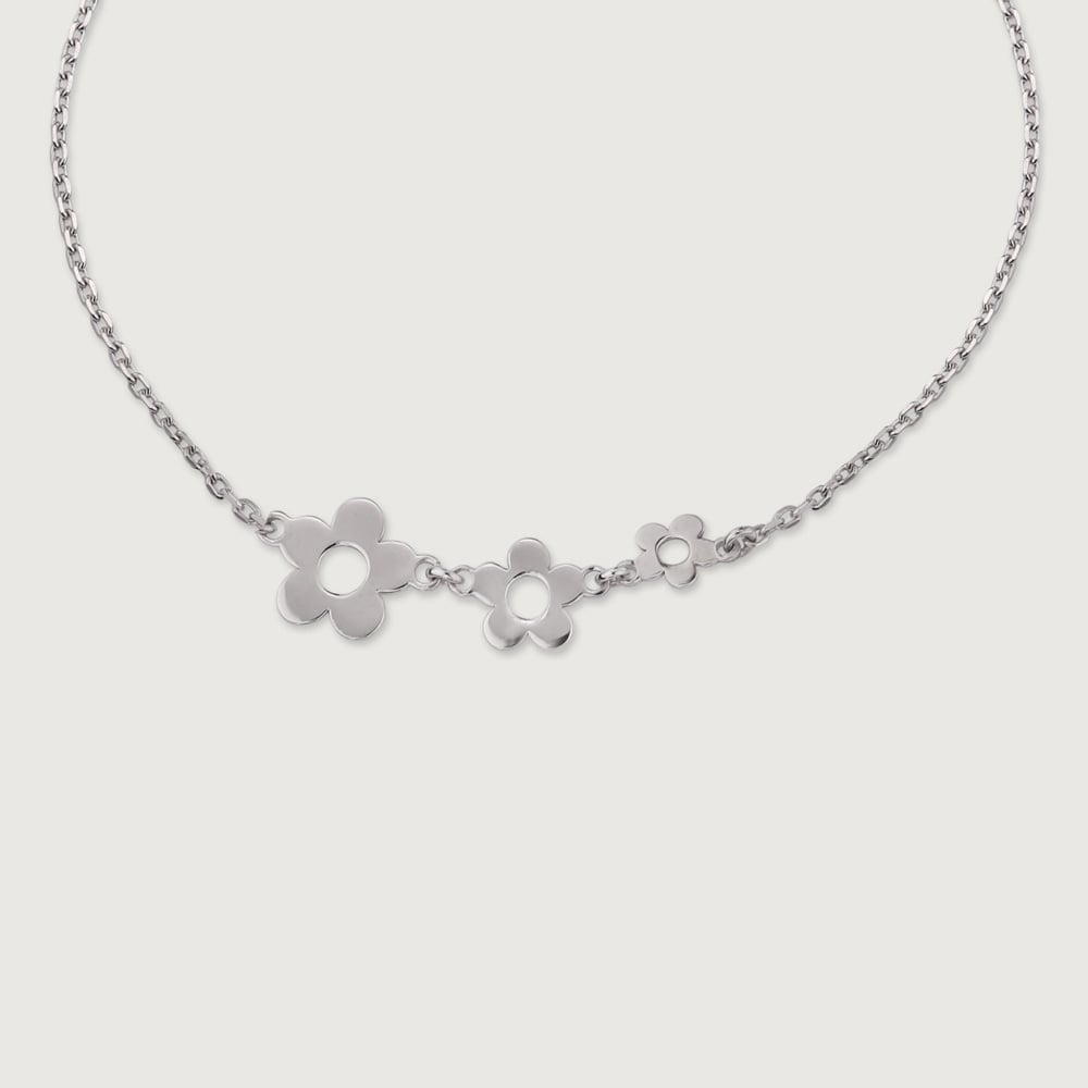 Bubbly Bloom Silver Bracelet,,hi-res thumbnail 4