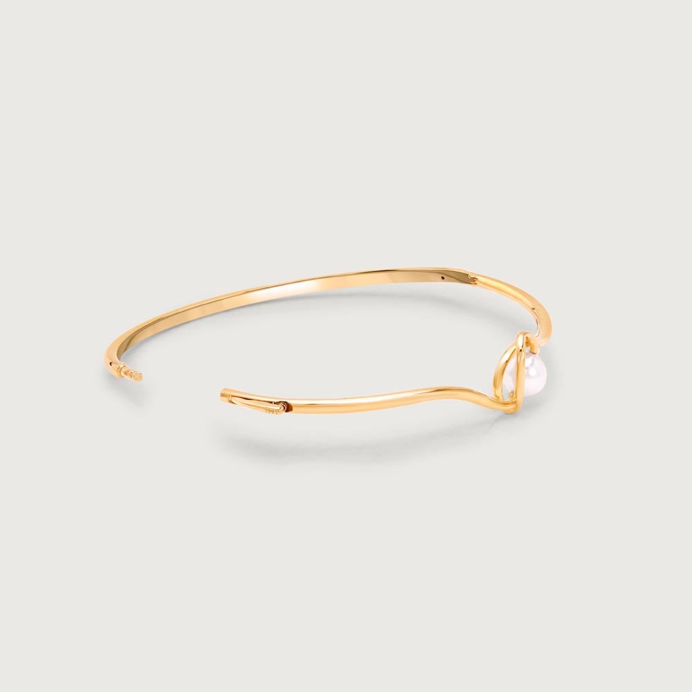 Aura Knot Pearl Bangle,,hi-res thumbnail 5