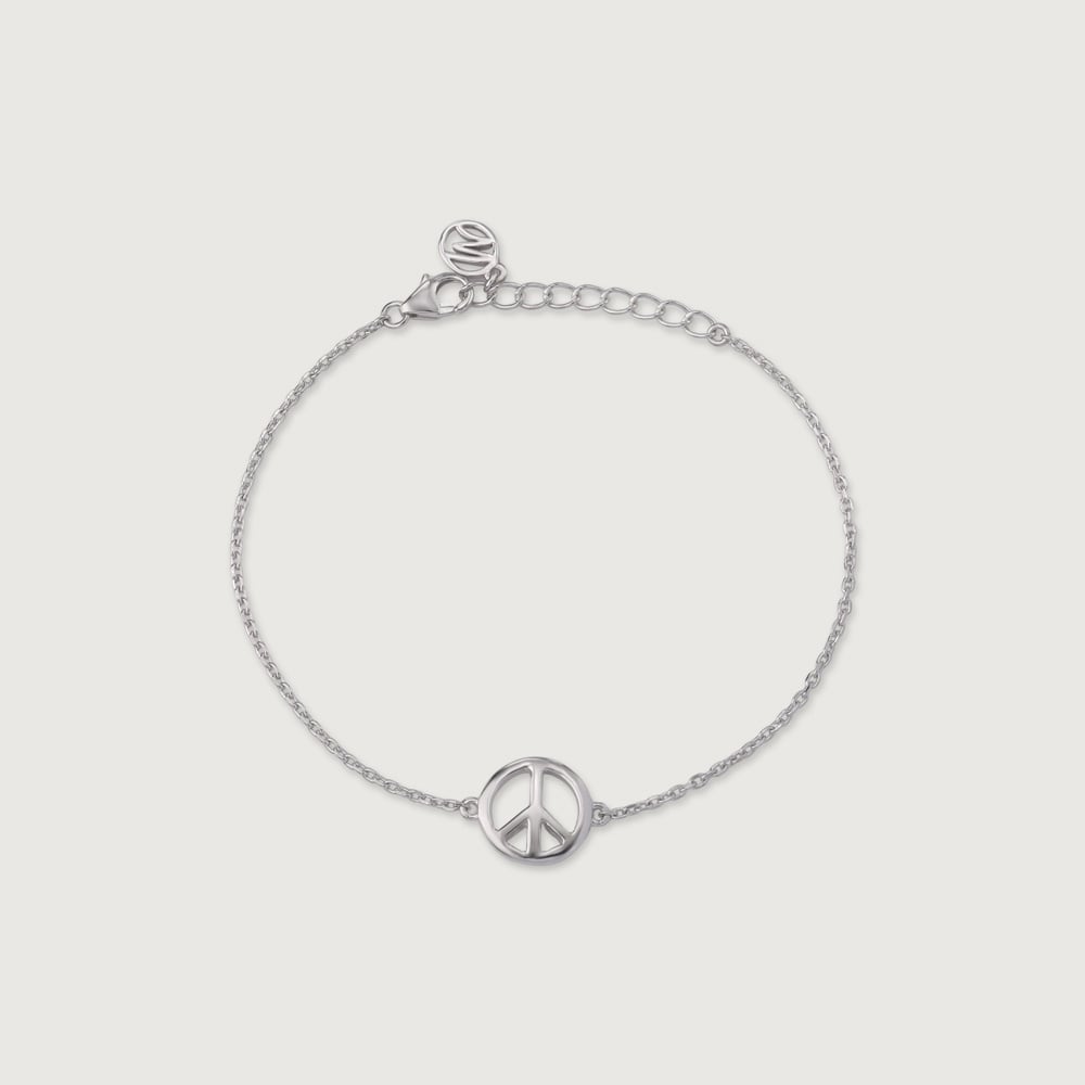 Playful Peace Silver Bracelet,,hi-res thumbnail 3