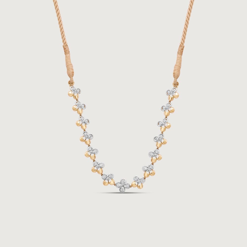 Bloom Charm Diamond Necklace,,hi-res thumbnail 3