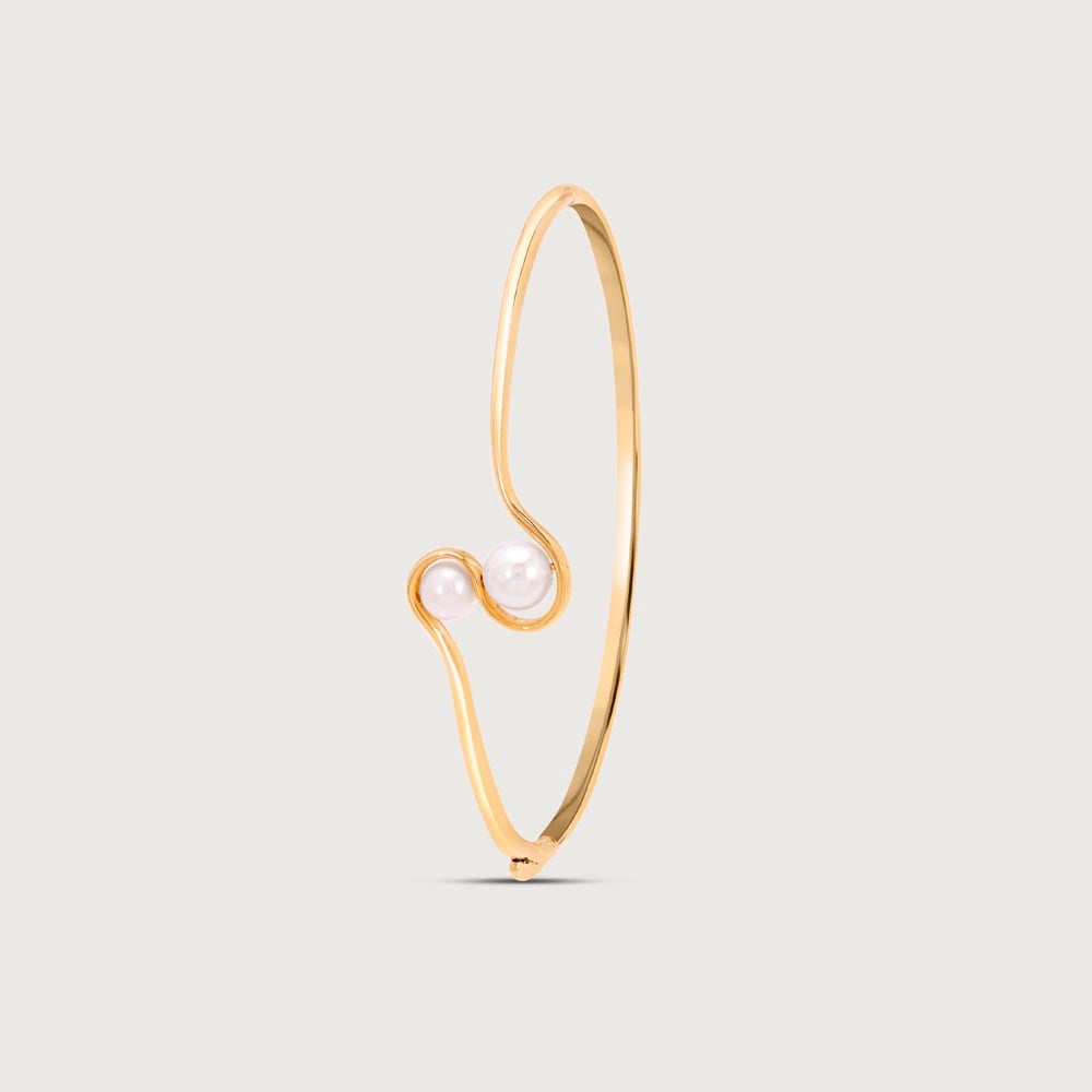 Lustrous Curve Pearl Bangle,,hi-res thumbnail 4