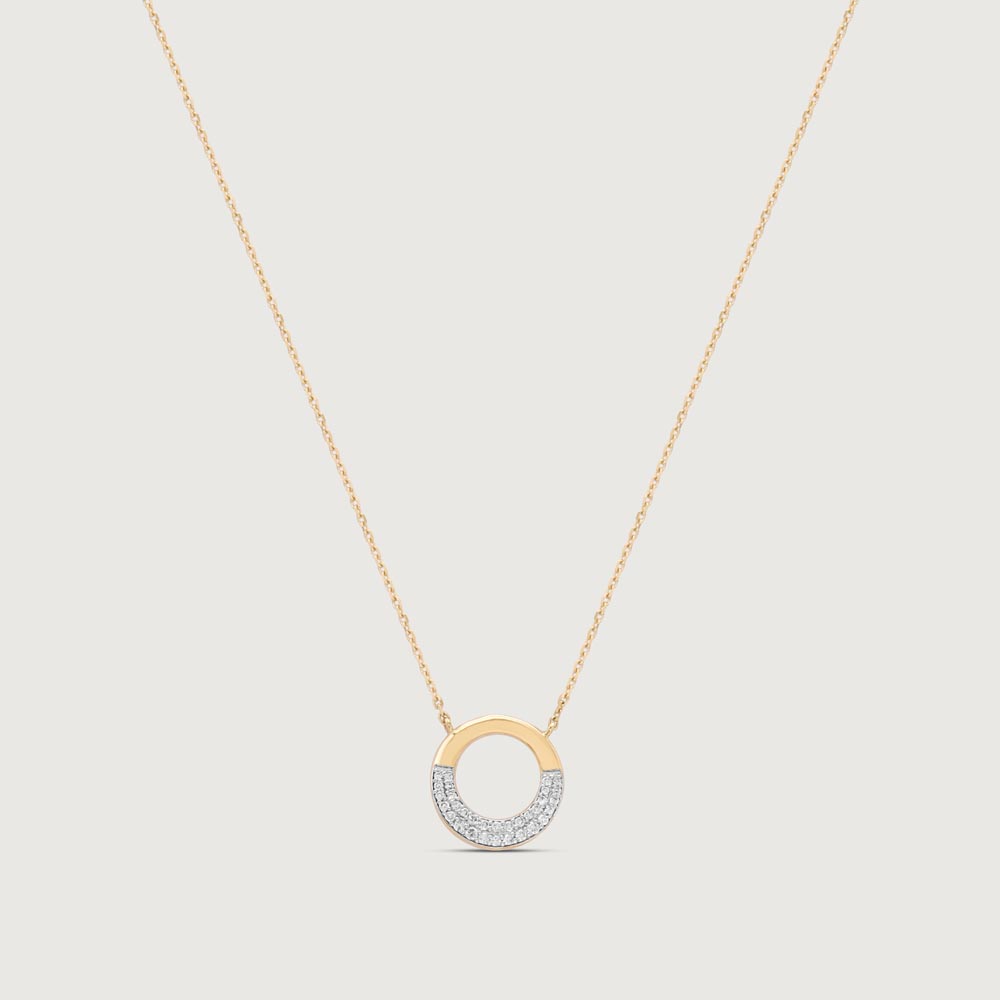 Orbit Glow Diamond Necklace,,hi-res thumbnail 3