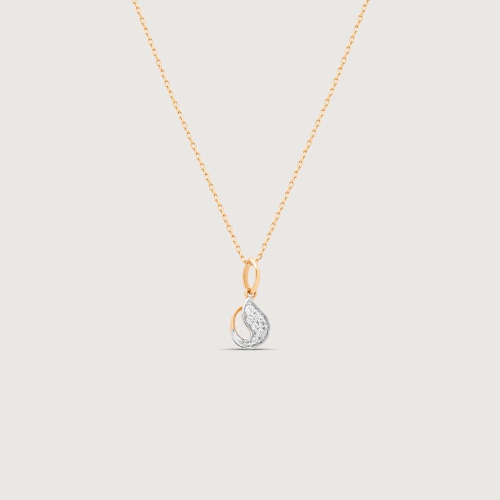 Paisley Aura Diamond Pendant,,hi-res thumbnail 3