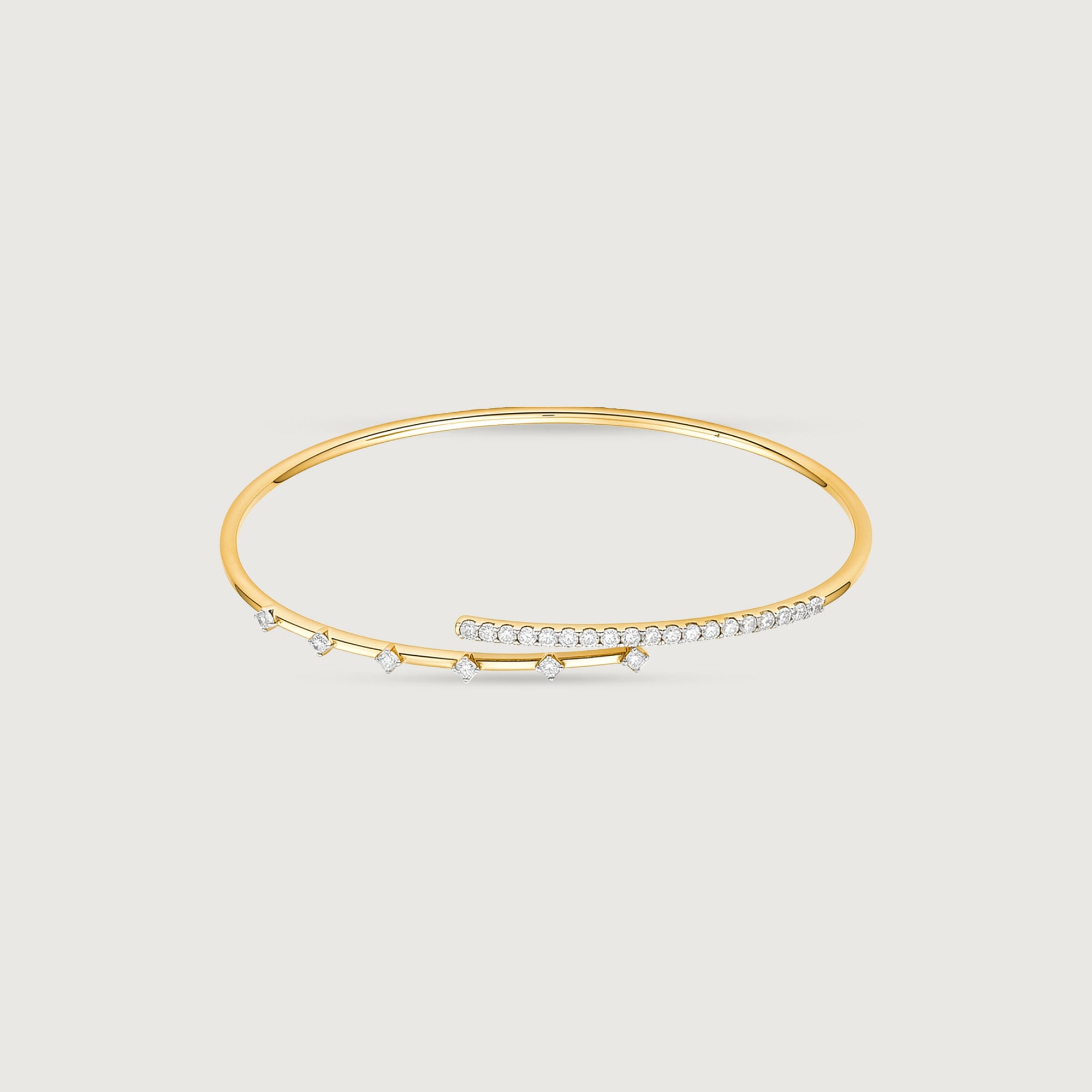 Sleek Balance Diamond Bangle,,hi-res thumbnail 3