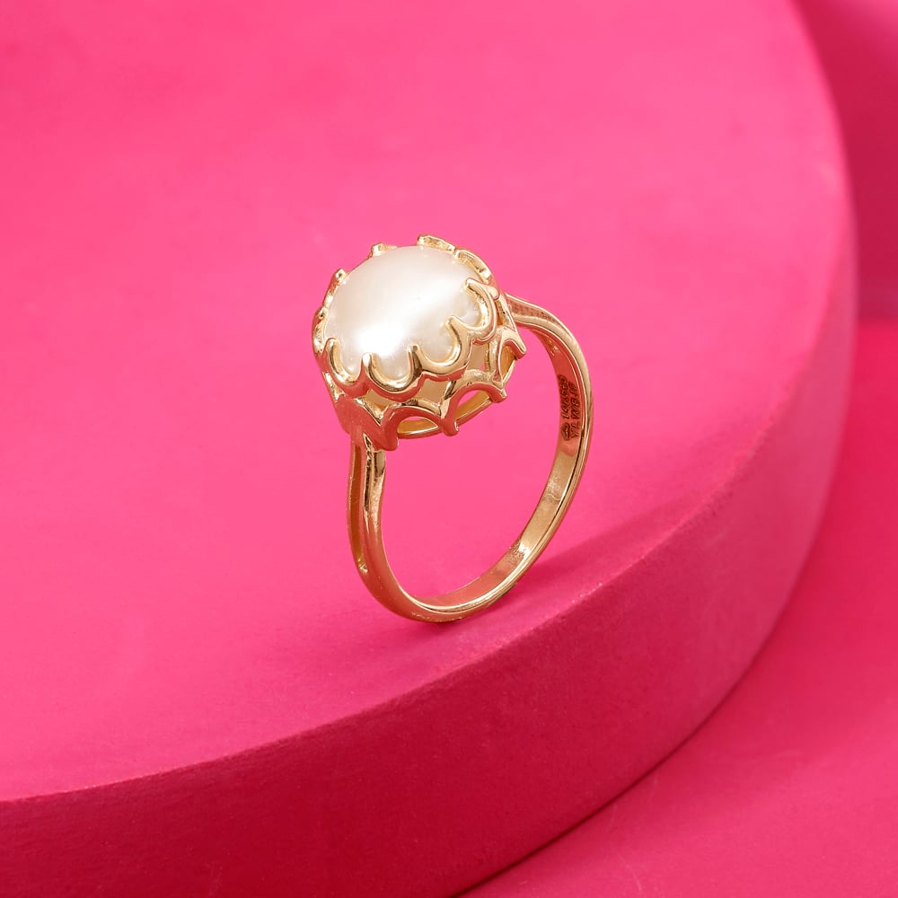 Arch Glow Pearl Ring