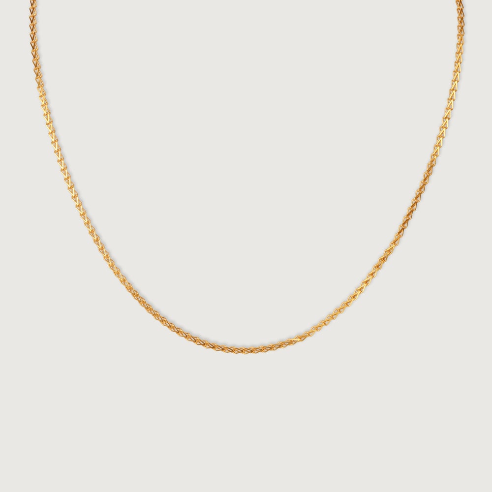 Twinkle Trinket 22 Kt Gold Chain,,hi-res thumbnail 3
