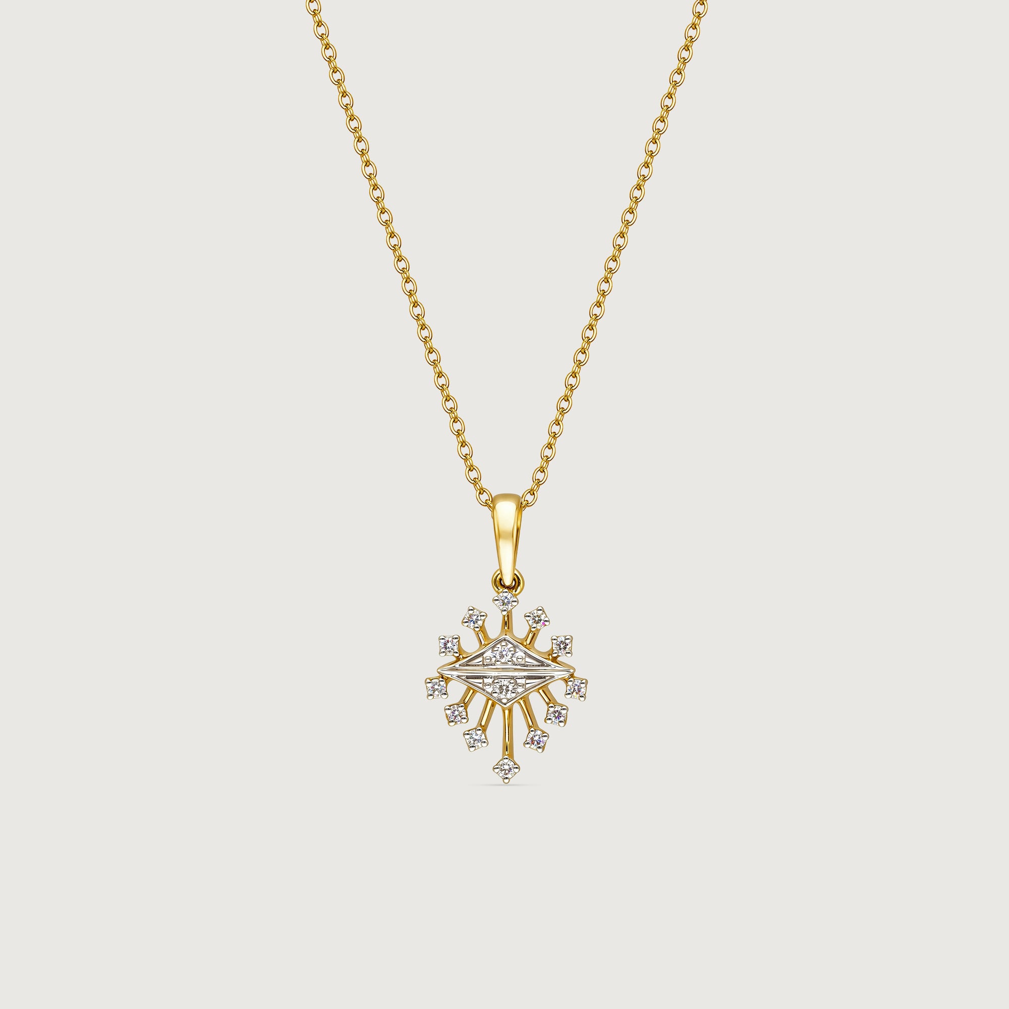 Radiant Harmony Diamond Pendant,,hi-res thumbnail 4