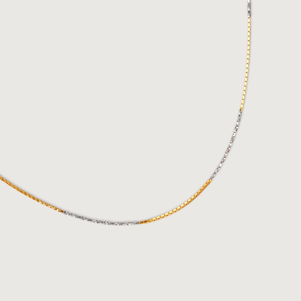 Twin Twist 22 Kt Gold Chain,,hi-res thumbnail 4