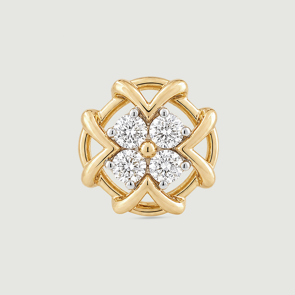Radiant Diya Diamond Nose Pin,,hi-res thumbnail 3