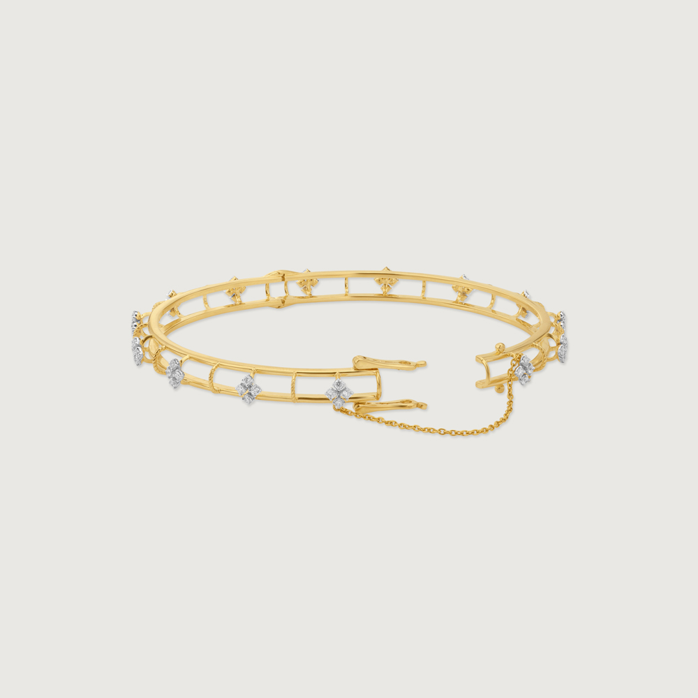 Charming Floral Diamond Bangle,,hi-res thumbnail 7