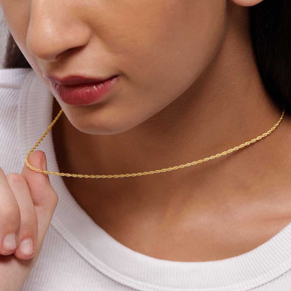 Twirly Cute Gold Chain,,hi-res thumbnail 2