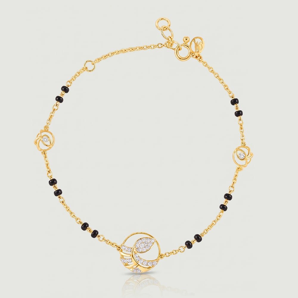 Auspicious Radiant Diamond Mangalsutra Bracelet,,hi-res thumbnail 3