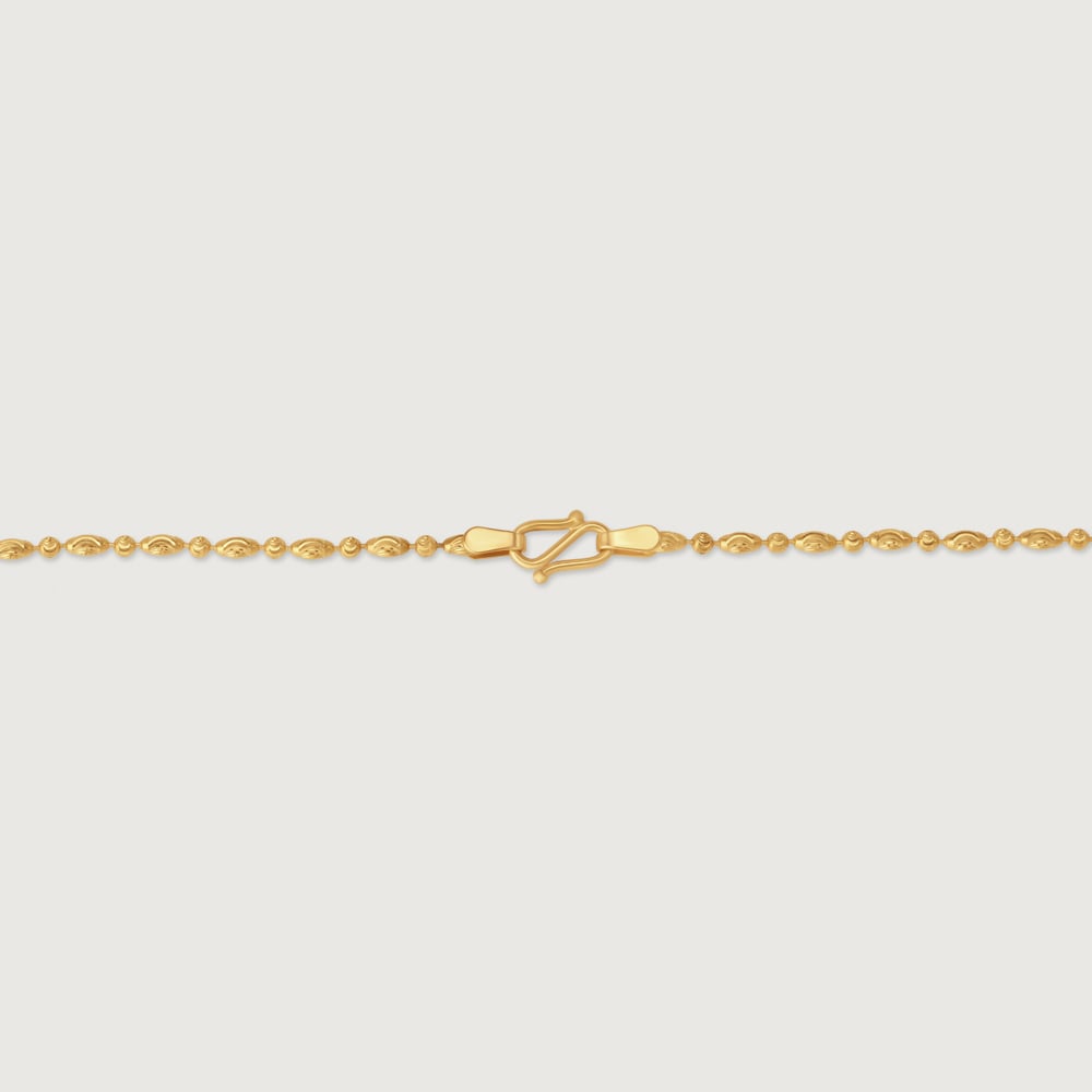 Luminous Link 22KT Gold Chain,,hi-res thumbnail 5