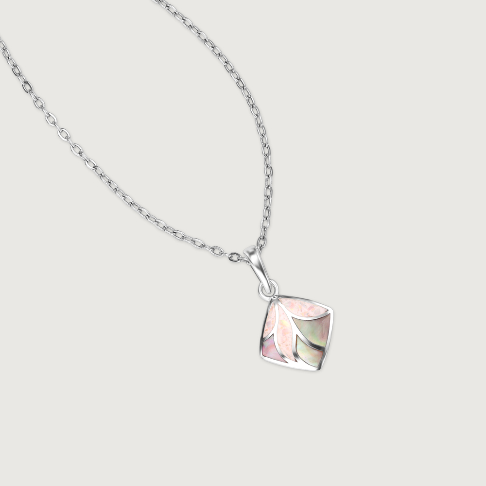 Graceful Sculpted Opal Silver Pendant,,hi-res thumbnail 4