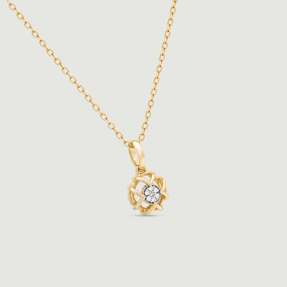 Joyful Halo Diamond Pendant,,hi-res thumbnail 5