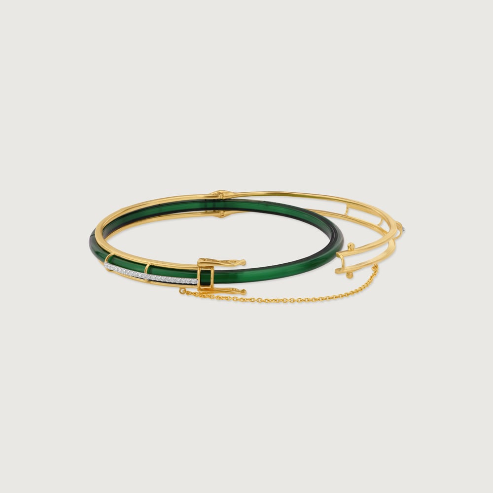 Sleek Linear Diamond Bangle,,hi-res thumbnail 4