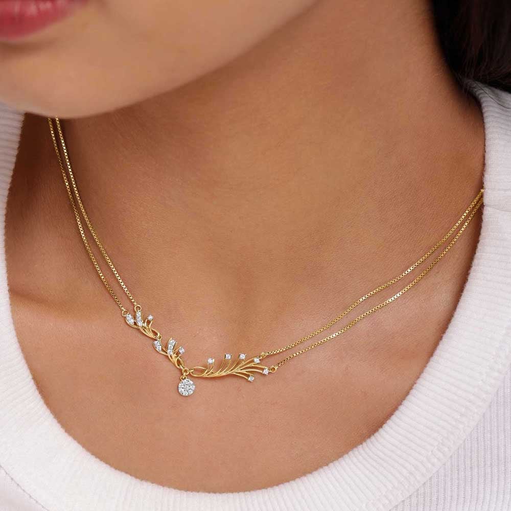 Dreamy Bloom Diamond Necklace,,hi-res thumbnail 2