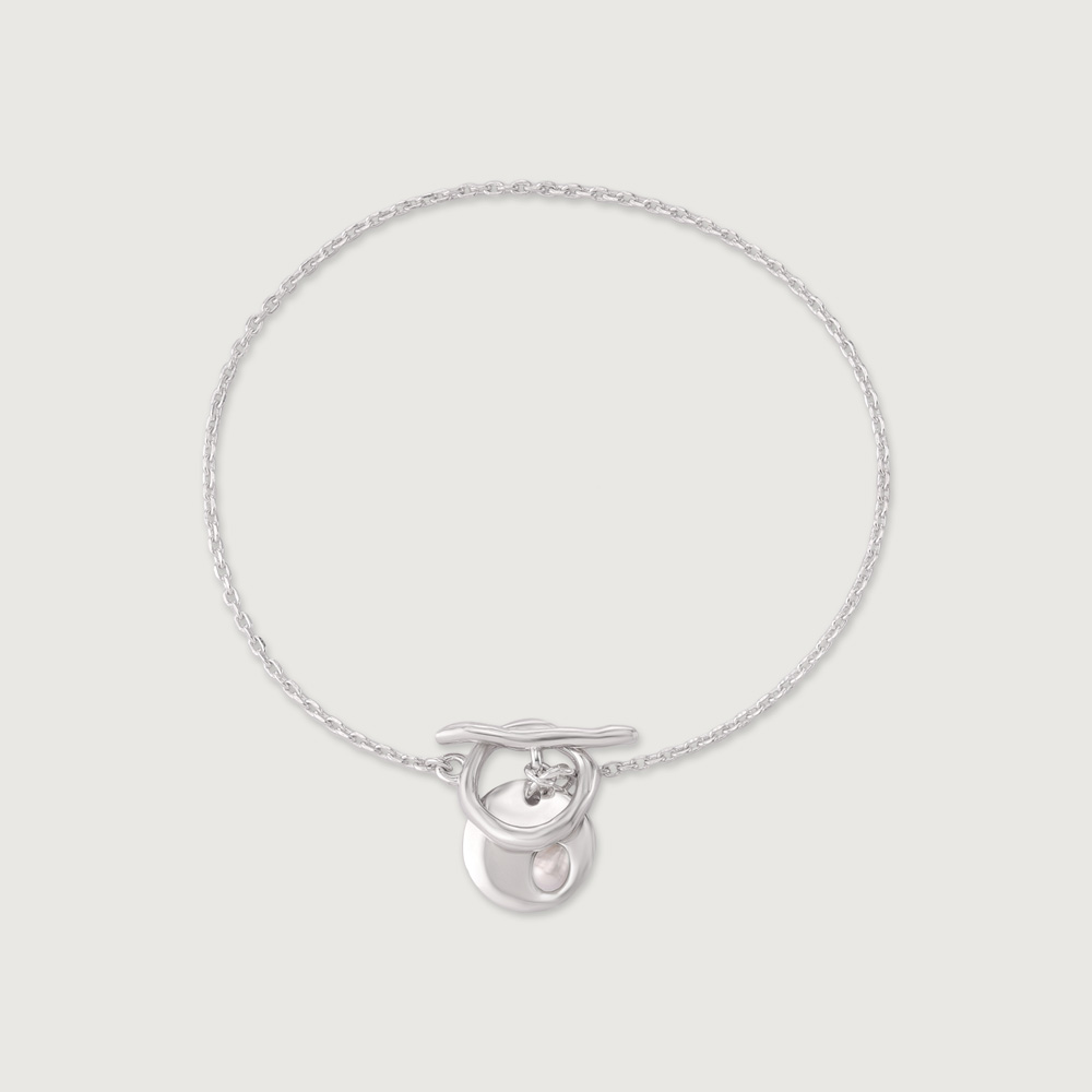 Minimal Chic Silver Bracelet,,hi-res thumbnail 3