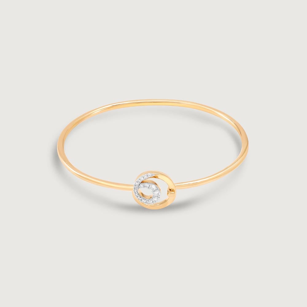 Chic Loop Diamond Bangle,,hi-res thumbnail 4
