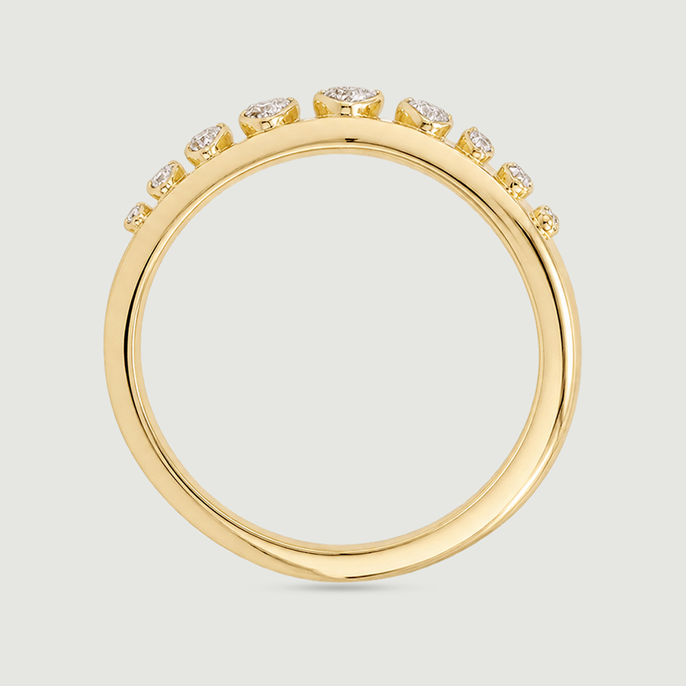 Flickering Crest Diamond Ring,,hi-res thumbnail 5